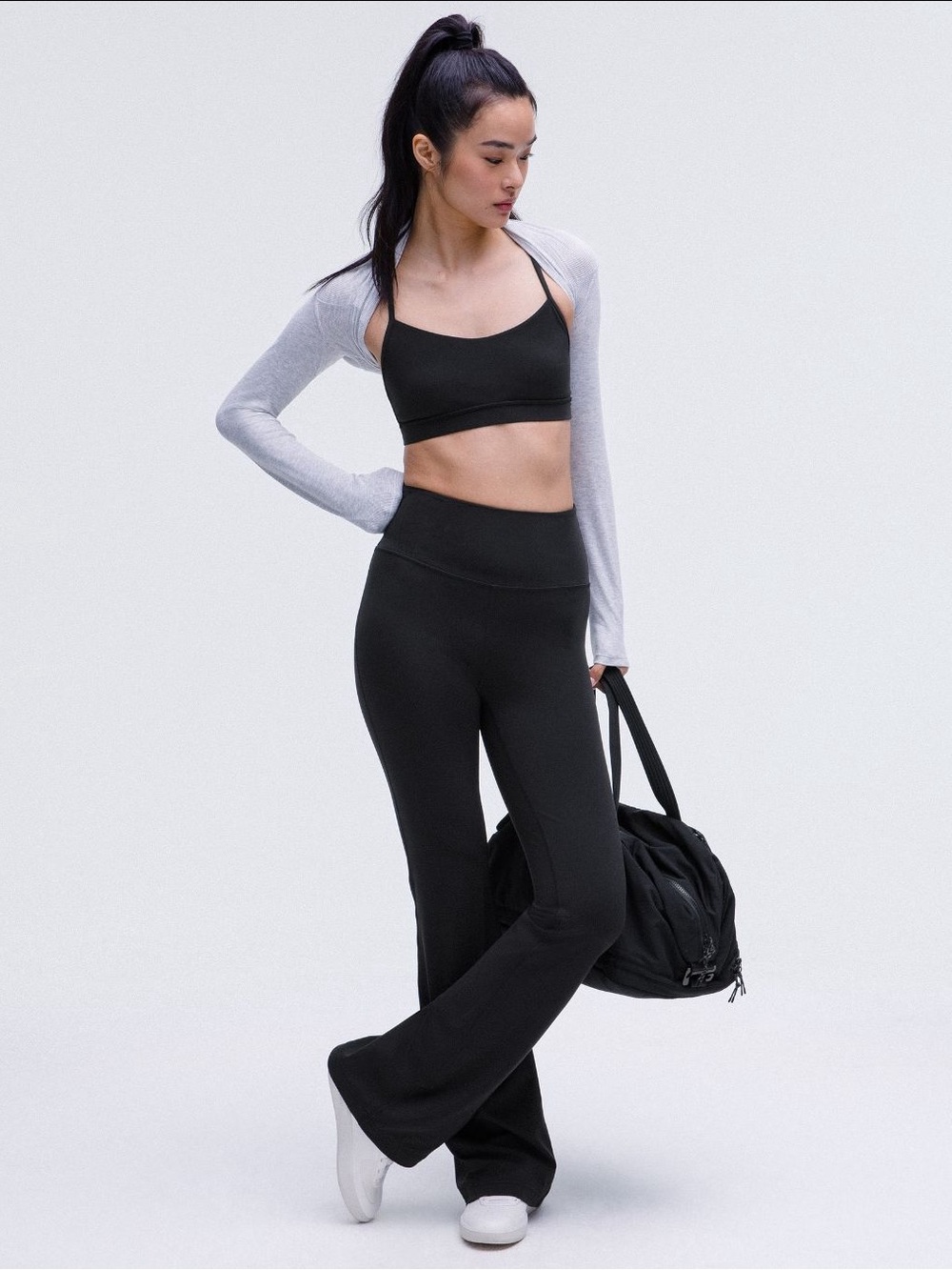 Lululemon Groove Nulu Super High Rise Flared Pant Black (Size 8)